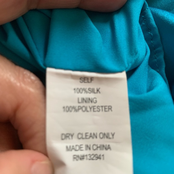 New! Amanda Prichard Ravello mini silk dress in Maui - Picture 7 of 8